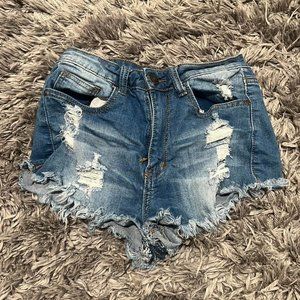 Machine Denim Jean Shorts